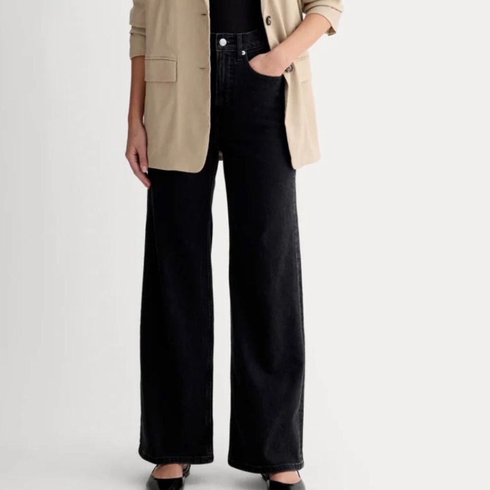 Everlane THE WAY-HIGH® SAILOR JEAN - Coal - size 29 regular